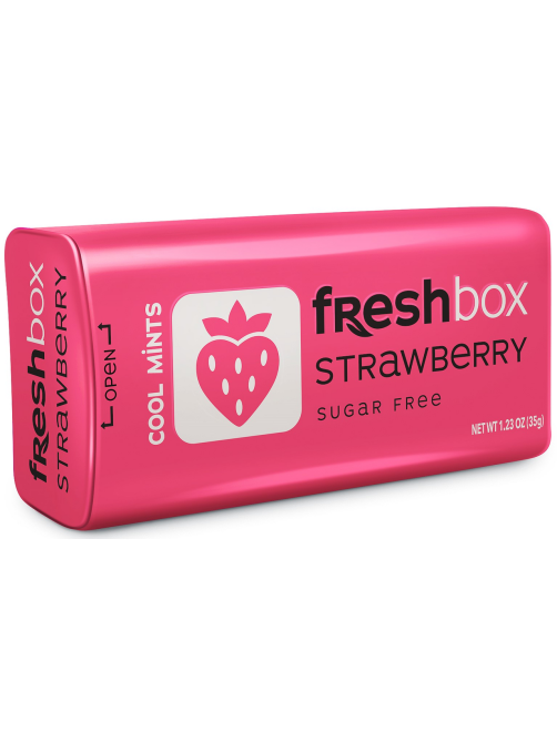 Драже Freshbox Клубника без сахара, 35г