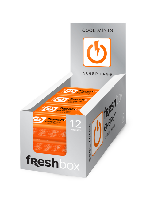 Драже Freshbox Energy без сахара, 35г