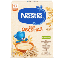 Каша безмолочная детская Nestle Овсяная с 5 месяцев, 200г