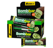Батончик Bombbar фисташковая меренга, 40г x 30 шт