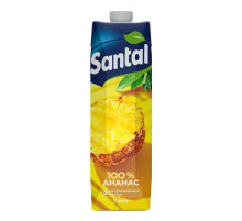 Сок Santal ананасовый, 1л