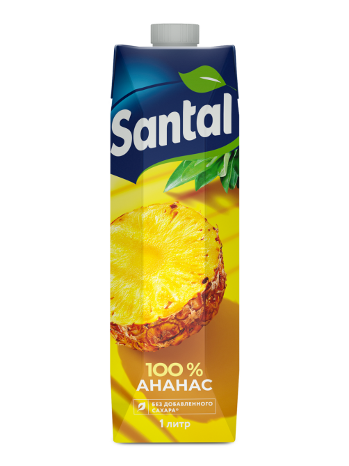 Сок Santal ананасовый, 1л