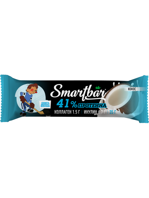 Батончик протеиновый Smartbar Pro Кокос, 35г