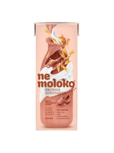 Напиток растительный овсяный Nemoloko Шоколадный 3.2%, 200мл