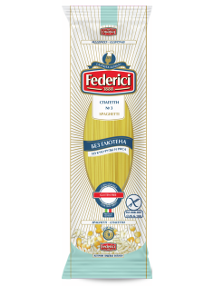 Макароны спагетти Federici Spaghetti №3 из кукурузы и риса без глютена, 400г