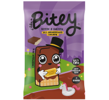 Вафли детские Take a Bitey Сливочный вкус в глазури без сахара с 3 лет, 35г