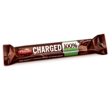 Батончик шоколадный Победа вкуса Charged горький шоколад без сахара, 45г