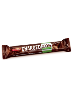 Батончик шоколадный Победа вкуса Charged горький шоколад без сахара, 45г