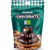 Конфеты Chocodate финики с миндалем в темном шоколаде, 100г