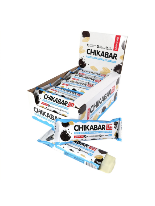 Батончик протеиновый Chikalab Печенье с кремом, 60г x 20 шт