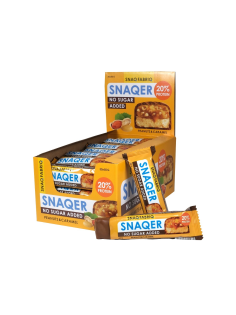 Батончик Snaq Fabriq Арахис и карамель в шоколаде, 50г x 30 шт