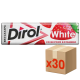 Жевательная резинка Dirol White без сахара со вкусом клубники, 13.6г x 30 шт