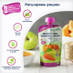 Пюре фруктово-овощное детское Fleur Alpine Яблоко, морковь, тыква и киноа с 8 месяцев, 120г