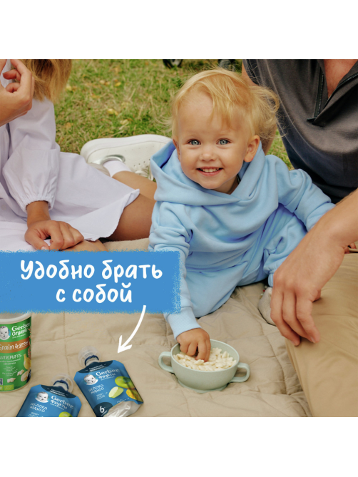 Пюре фруктовое детское Gerber Яблоко и манго с 6 месяцев, 90г