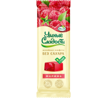 Конфеты Умные сладости желейные Малина без сахара без глютена, 90г