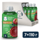 Пюре фруктово-зерновое детское Gerber яблоко, черника и овсяная каша, 110г