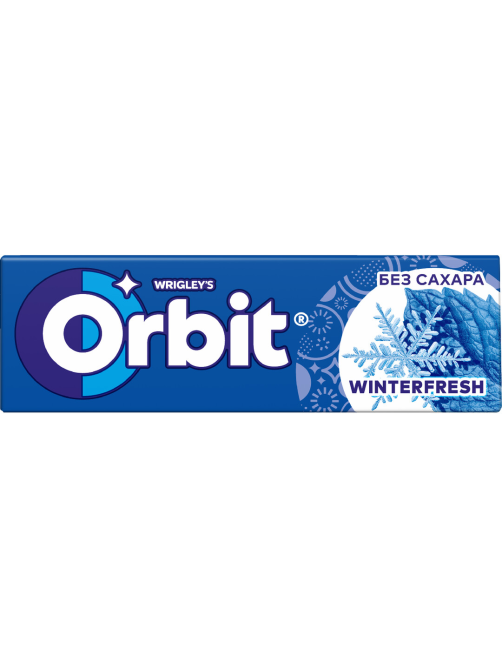 Жевательная резинка Orbit Winterfresh без сахара, 13.6г x 30 шт