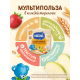 Каша молочная детская Nestle Мультизлаковая Яблоко, земляника и персик с 12 месяцев, 190г