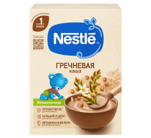 Каша безмолочная детская Nestle Гречневая с 4 месяцев, 200г