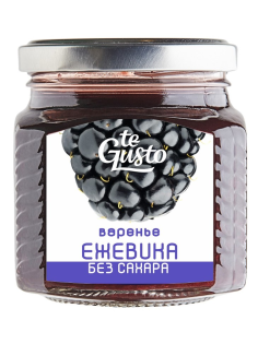 Варенье Te Gusto из ежевики без сахара, 300г