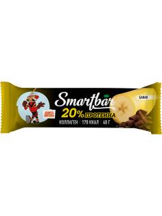 Батончик протеиновый Smartbar Protein Банан без глютена, 40г