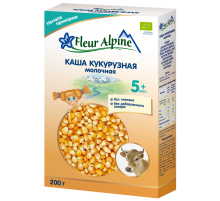 Каша молочная детская Fleur Alpine Кукурузная с 5 месяцев, 200г