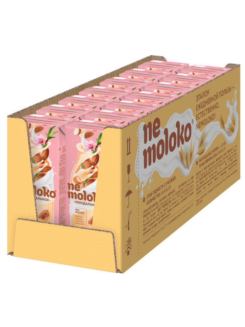 Напиток миндальный Nemoloko на рисовой основе, 200мл