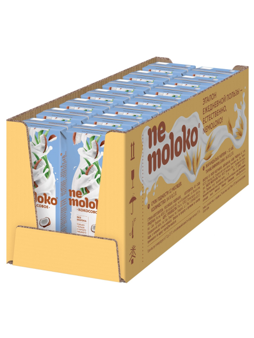 Напиток кокосовый Nemoloko на рисовой основе, 200мл