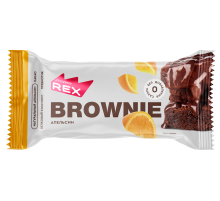 Пирожное ProteinRex Брауни апельсин без сахара, 50г