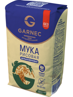 Мука Garnec рисовая без глютена, 500г
