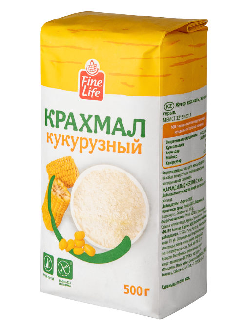 Fine Life Крахмал кукурузный без глютена, 500г