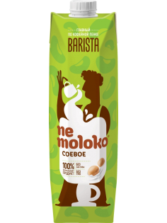 Напиток растительный соевый Nemoloko Barista 1.4%, 1л