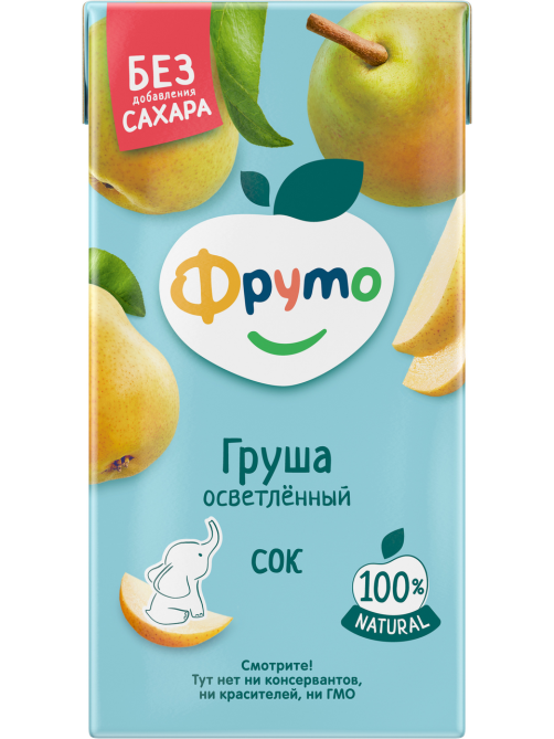 Сок детский Фруто Груша с 3 лет, 500мл