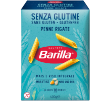 Макаронные изделия Barilla Пенне Ригате без глютена, 400г