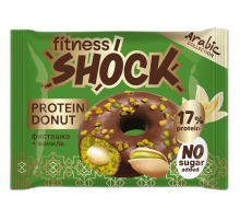 Пирожное протеиновое Fitnes Shock Донат фисташка и ваниль, 70г