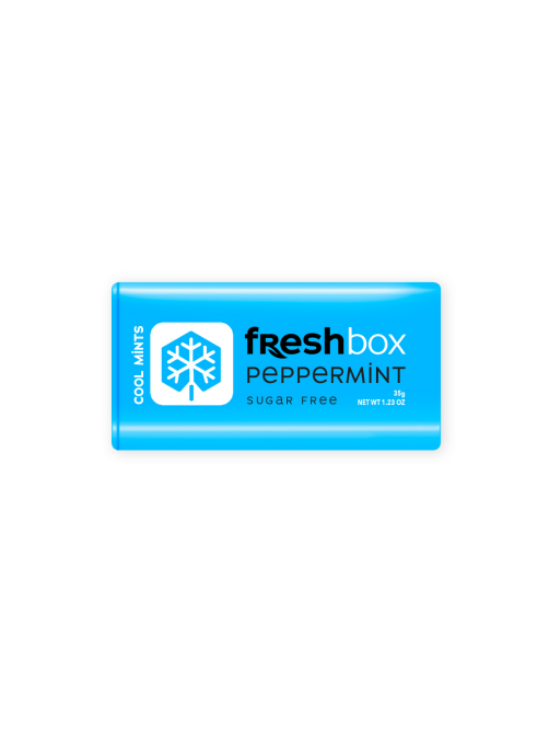 Драже Freshbox Ледяная мята без сахара, 35г x 12 шт