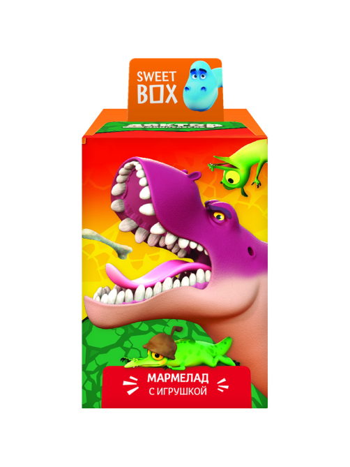 Мармелад Sweet Box с игрушкой Доктор динозавров, 10г