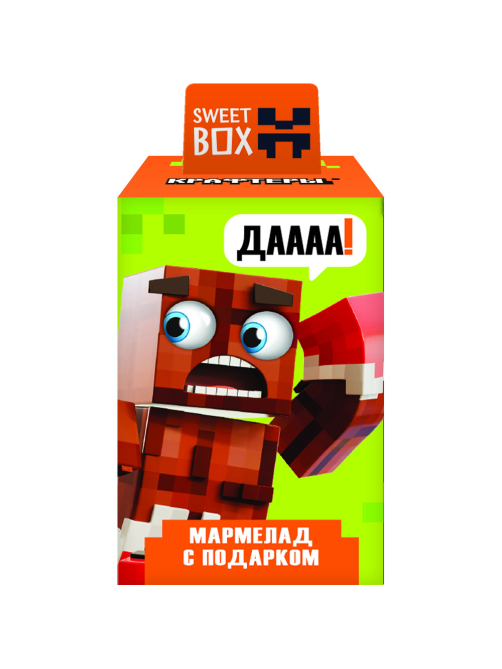 Мармелад Sweet Box с игрушкой Крафтеры, 10г