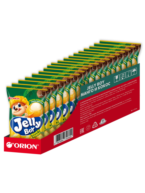 Мармелад Orion Jelly Boy манго и кокос, 66г