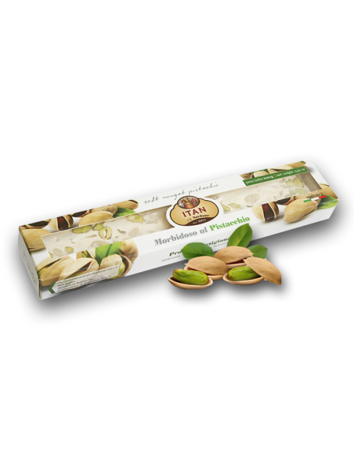 Нуга Itan мягкая с миндалем и фисташками, 100г
