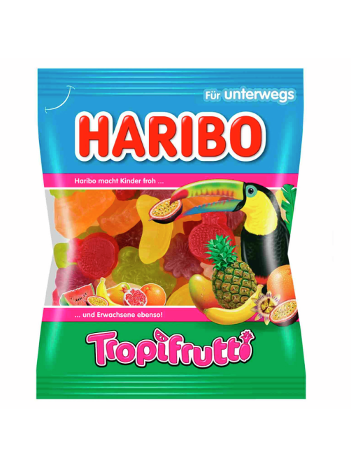 Мармелад жевательный Haribo TropiFrutti со вкусом тропических фруктов, 100г
