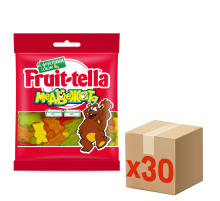 Мармелад жевательный Fruittella Медвежата с фруктовым соком, 70г x 30 шт
