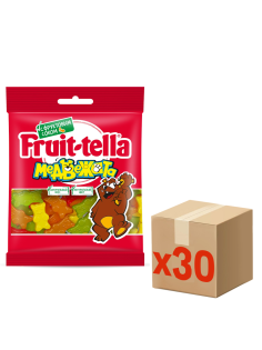 Мармелад жевательный Fruittella Медвежата с фруктовым соком, 70г x 30 шт