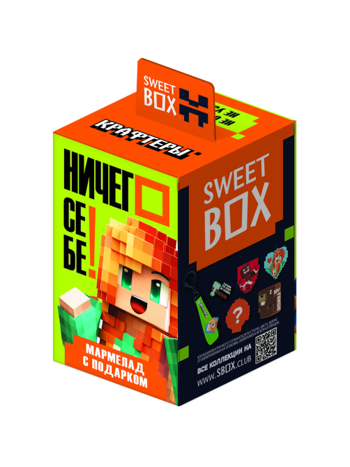 Мармелад Sweet Box с игрушкой Крафтеры, 10г