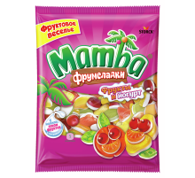 Мармелад жевательный Mamba Фрумеладки Фрукты и йогурт, 140г