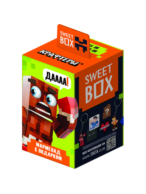 Мармелад Sweet Box с игрушкой Крафтеры, 10г