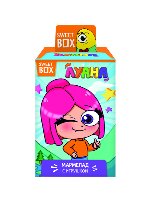 Мармелад Sweet Box с игрушкой Луана, 10г