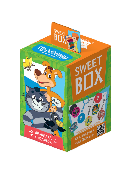 Мармелад Sweet Box с игрушкой Простоквашино, 10г