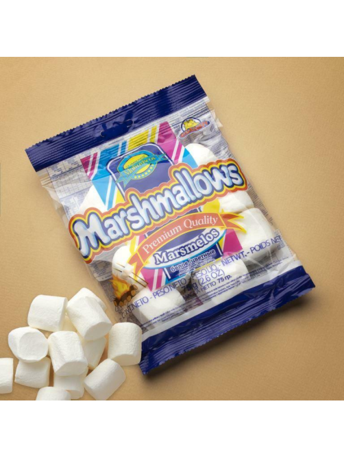 Маршмеллоу Guandy Classic белый ванильный, 75г