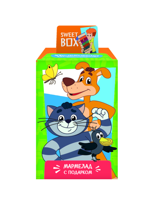 Мармелад Sweet Box с игрушкой Простоквашино, 10г